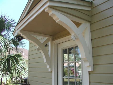 structural corbels for door overhangs